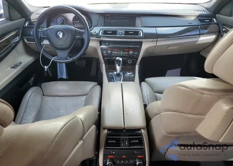 2011 BMW 750 I из США, поврежденный, VIN WBAKA8C54BCY36534